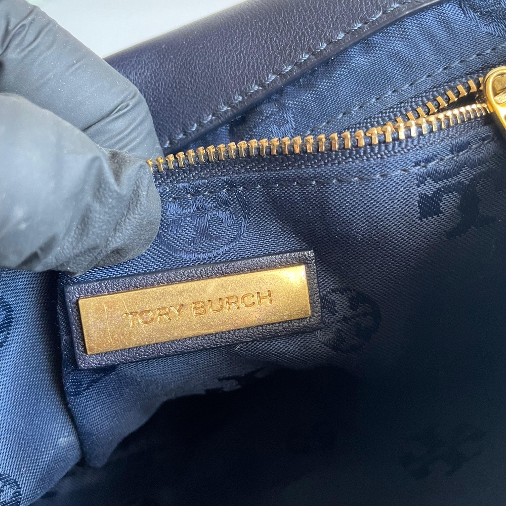 Tory Burch Navy Crossbody Bag - Picture 8 of 10